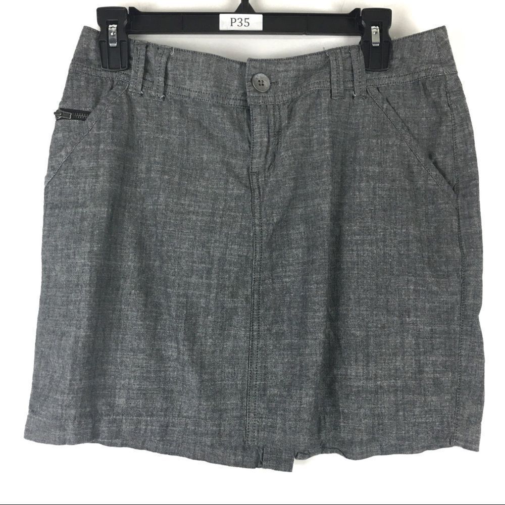 Converse One Star Womens Size 4 Skirt Gray Athlete‎